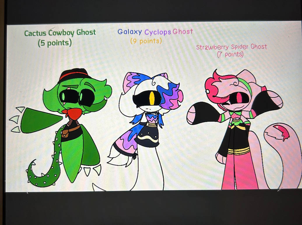 Goth Ghostforce Deviantart Ghostforce Adoptables 3 by HoshiDrawz on DeviantArt