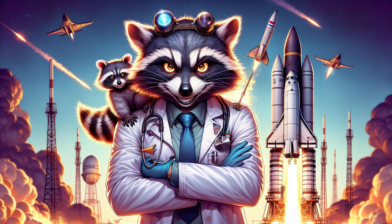 EvilRacoon by Stani993 on DeviantArt