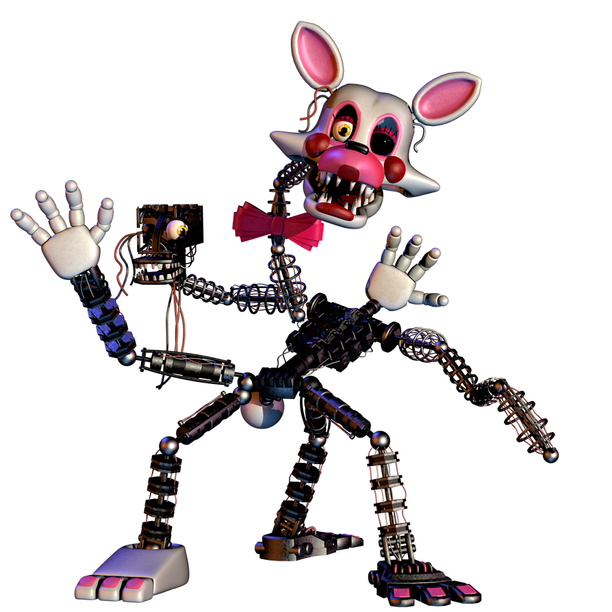 Mangle thank you render recreation by toxic-operator on DeviantArt