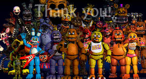 (BLENDER) The Fnaf Thank You Teaser Recreation