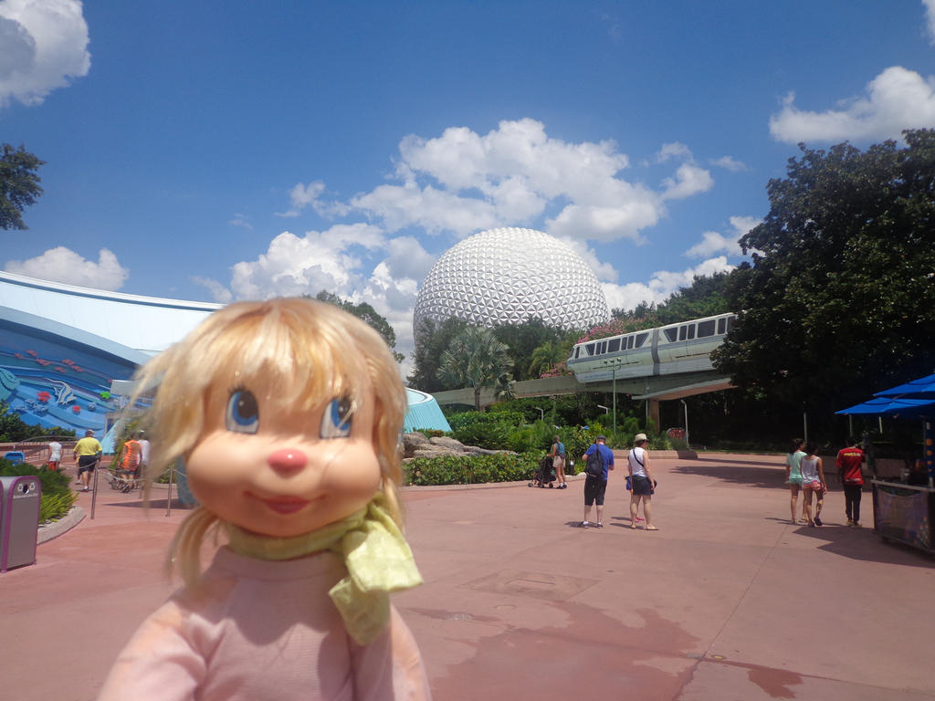 Brittany Miller at Epcot