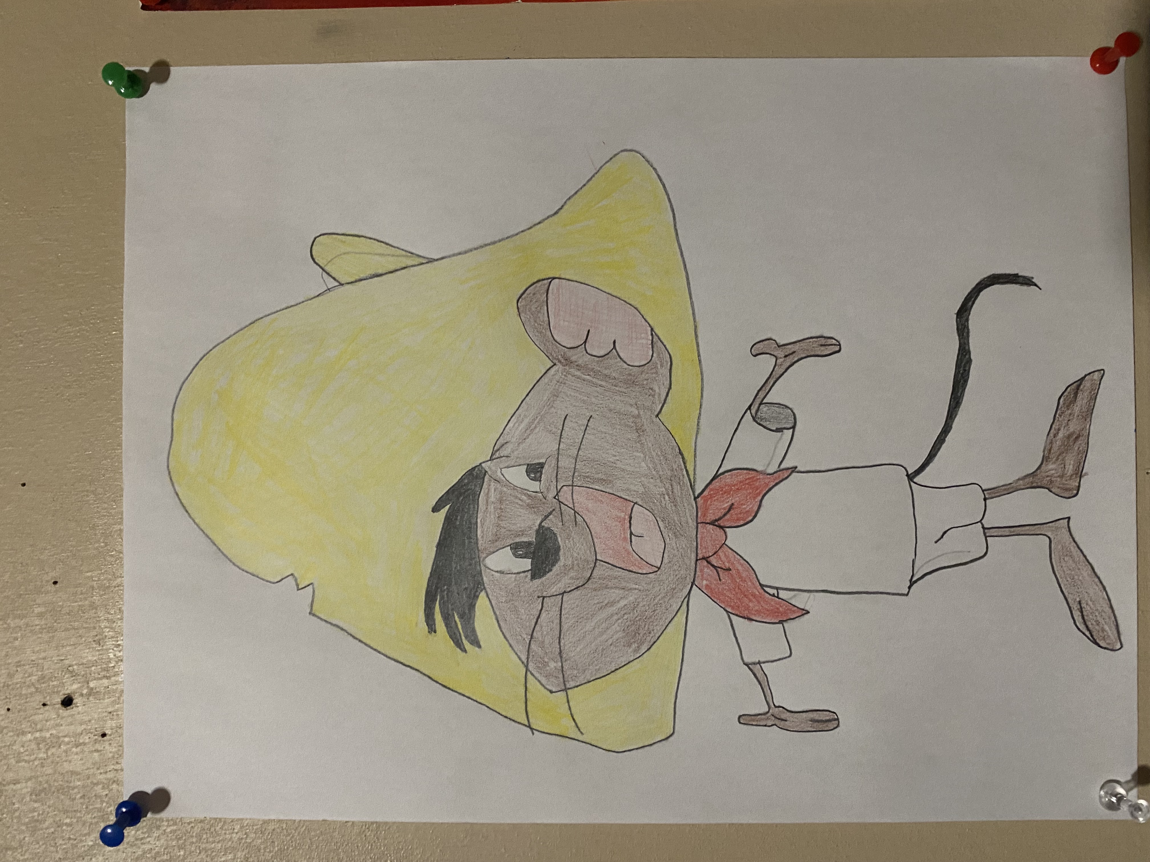 Speedy Gonzales - 8-29-2023 by WhiteboardArtist on DeviantArt