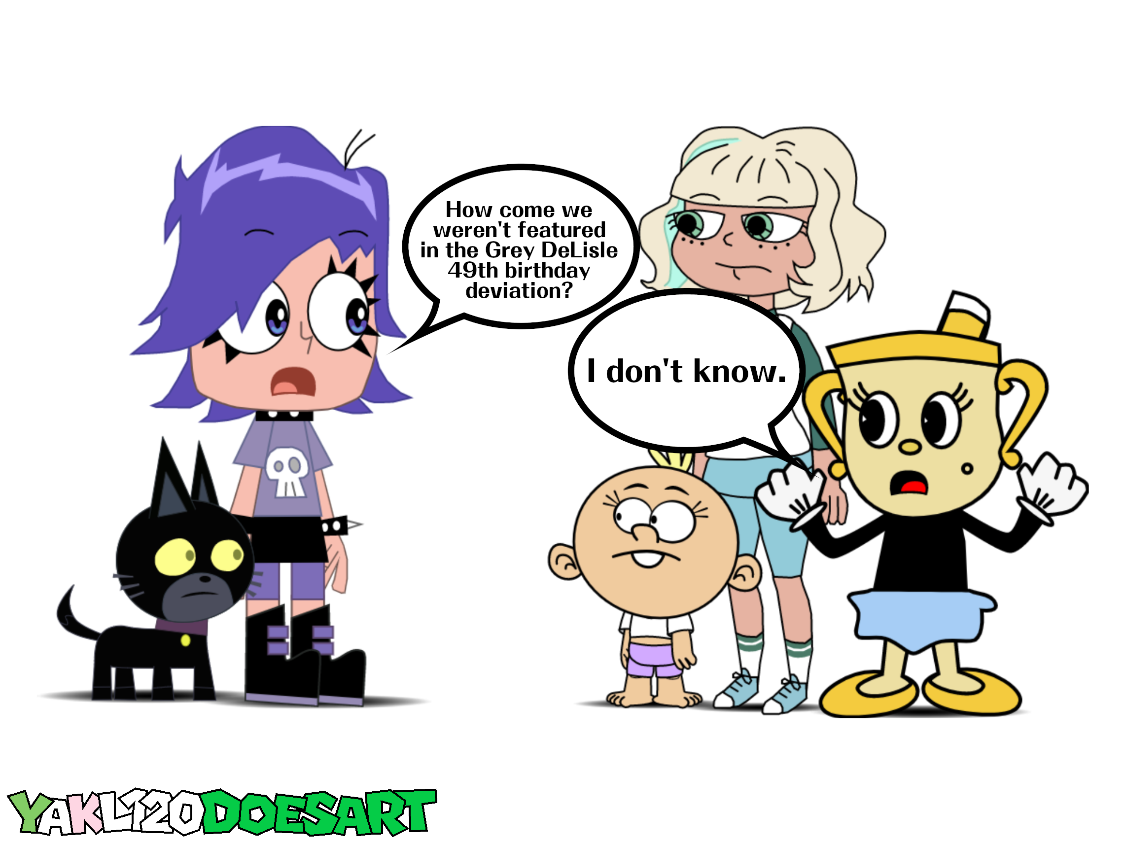 After my Grey DeLisle 49th birthday deviation... by YAKL120DoesArt on