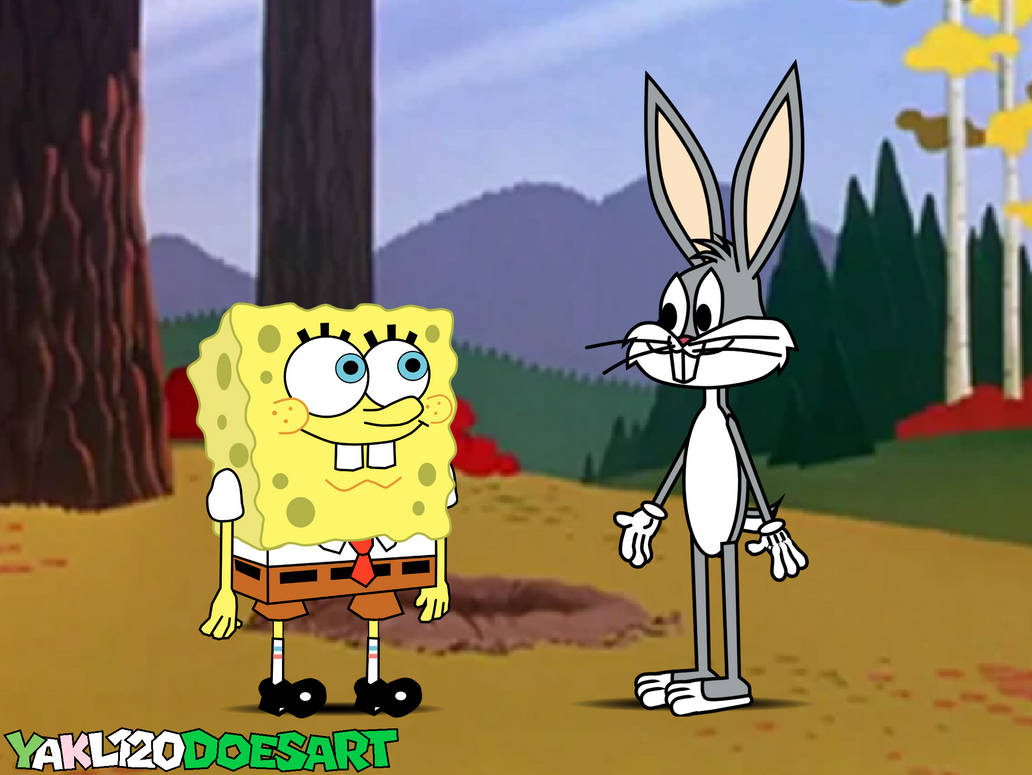 (Request) SpongeBob SquarePants meets Bugs Bunny by YAKL120DoesArt on ...