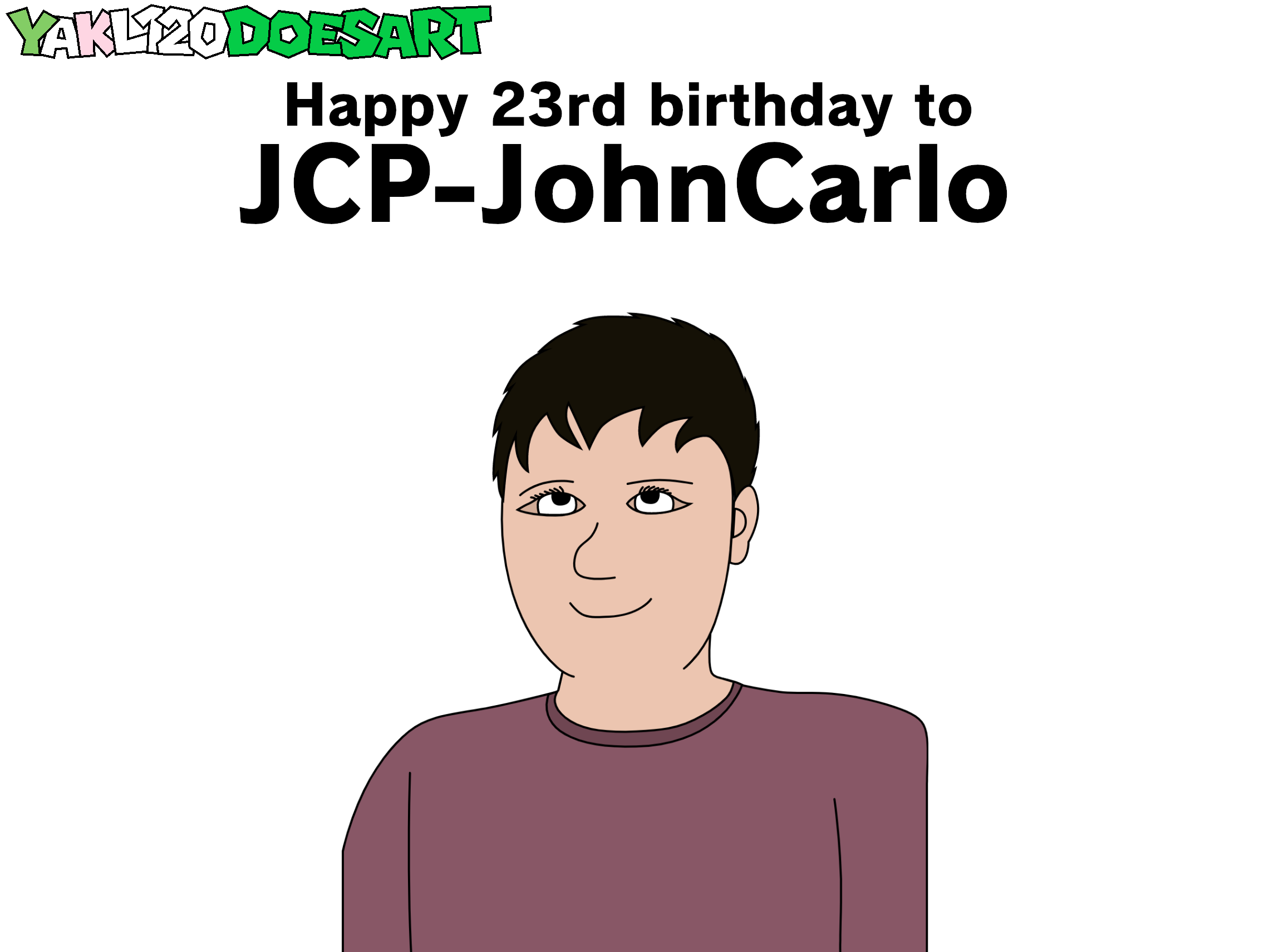 23 Jc Happy 23rd birthday to JCP-JohnCarlo! by YAKL120DoesArt on DeviantArt