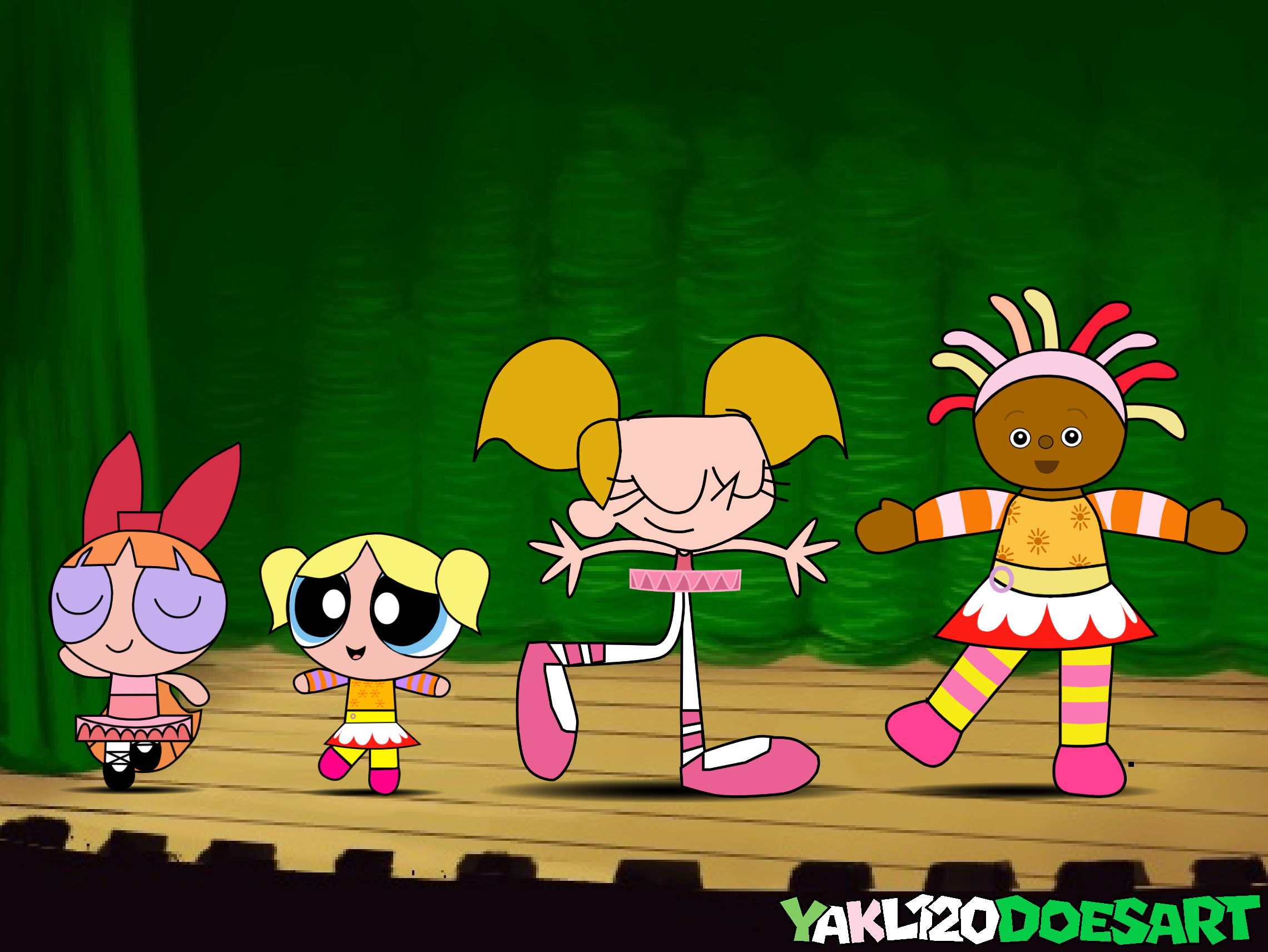 (Request) Four ballet dancers by YAKL120DoesArt on DeviantArt