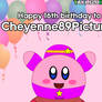 Happy 16th birthday to Cheyenne89Pictures!