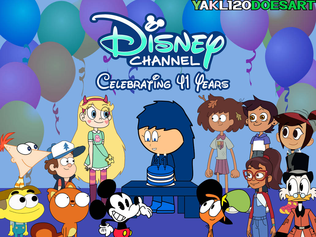 Channel V Deviantart Happy 41st anniversary to Disney Channel! by YAKL120DoesArt on DeviantArt