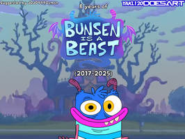8 years of Bunsen Is a Beast