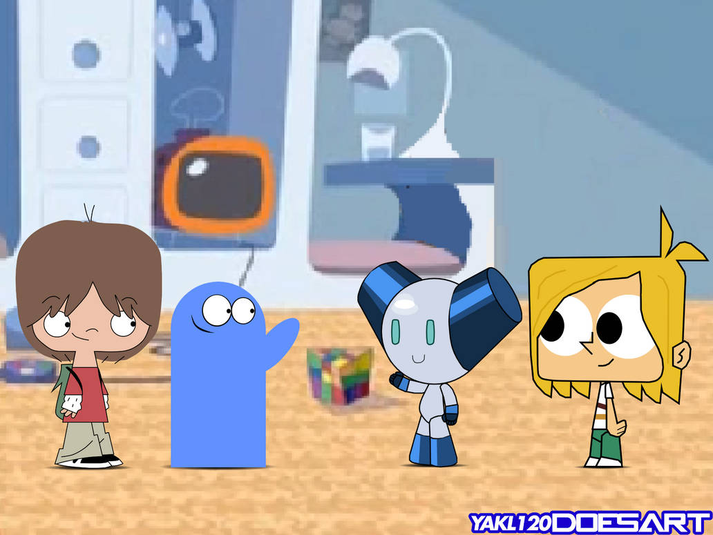 Mac and Bloo meet Robotboy and Tommy by YAKL120DoesArt on DeviantArt