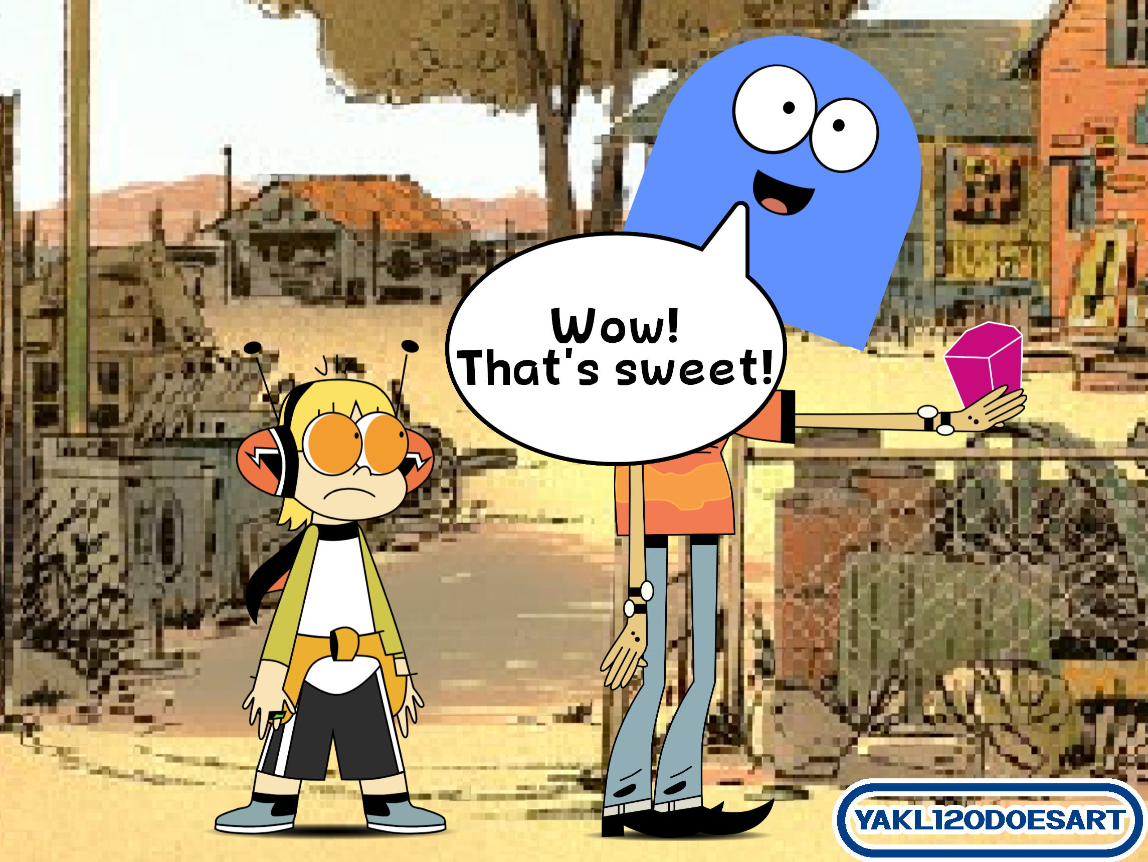 Wow! That's sweet! (Kid Cosmic x FHFIF version)