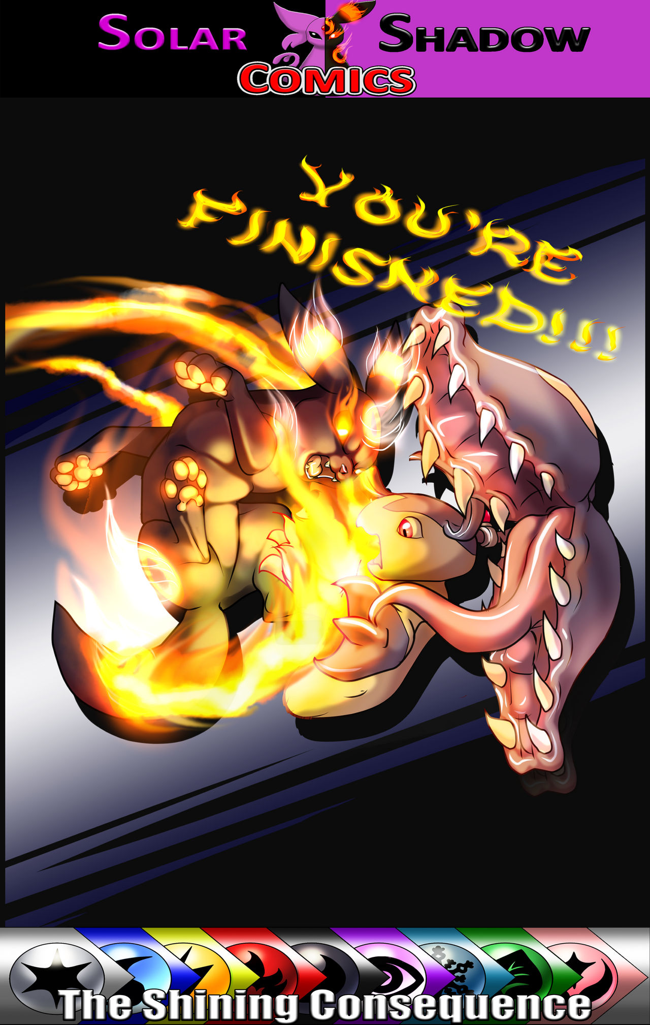 047 Solarshadow: Shadow Used Fire Blast by PM-James on DeviantArt
