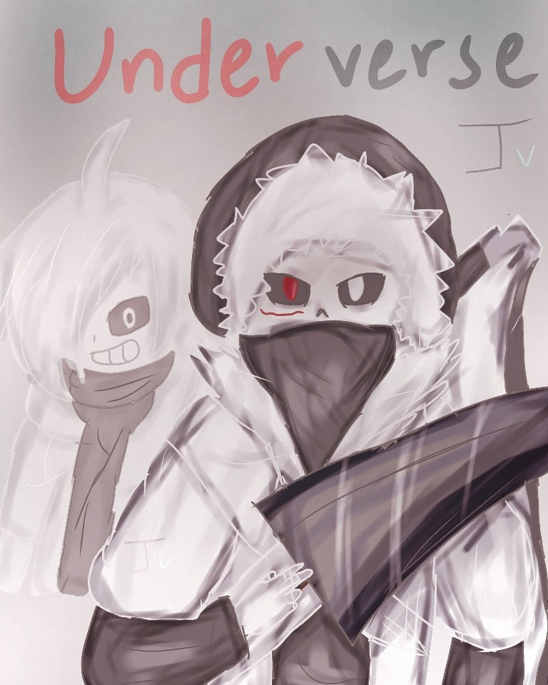 Cross Sans Underverse Postcard by secrettps