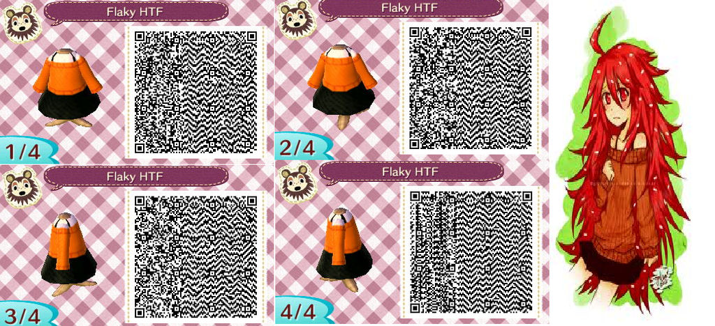 QR code Human Flaky-HTF by epicparadot on DeviantArt