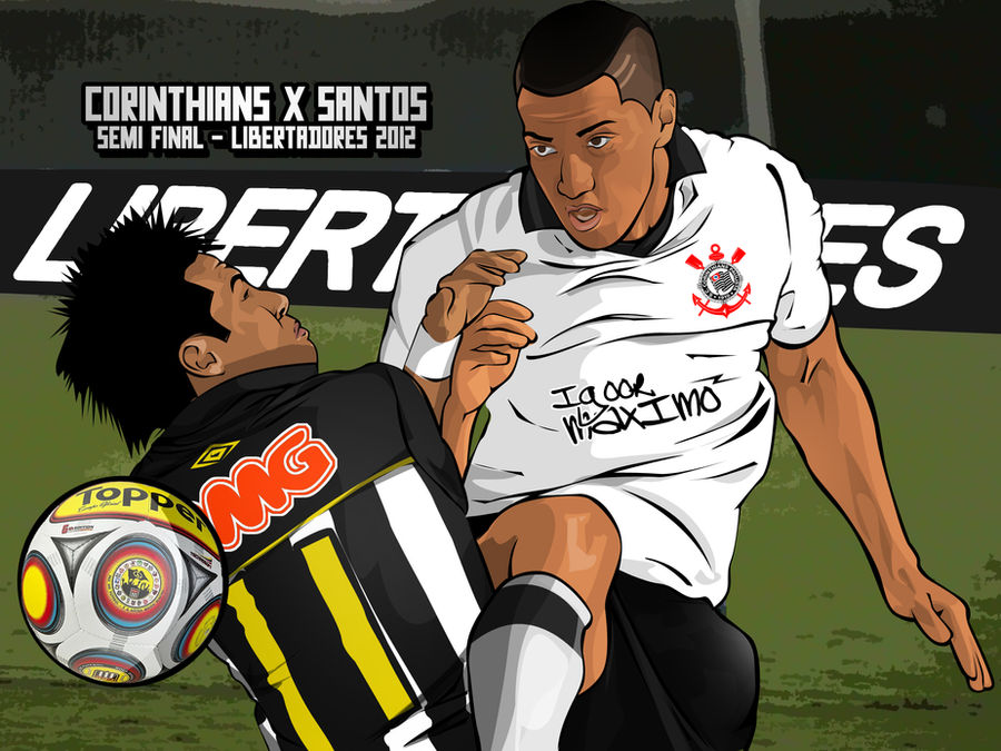 Corinthians X Santos Sf Libertadores By Igoormaximo On Deviantart