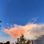 Sunset Anvil Head Cloud