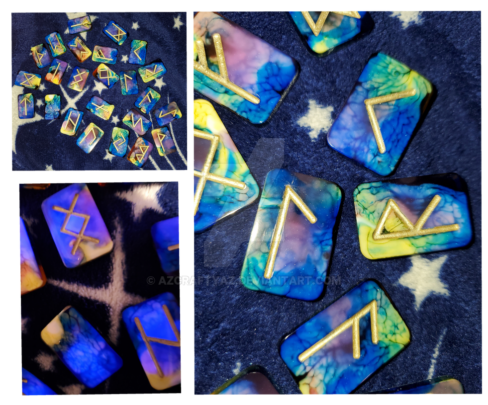 Resin Runes by AzCraftyAz on DeviantArt