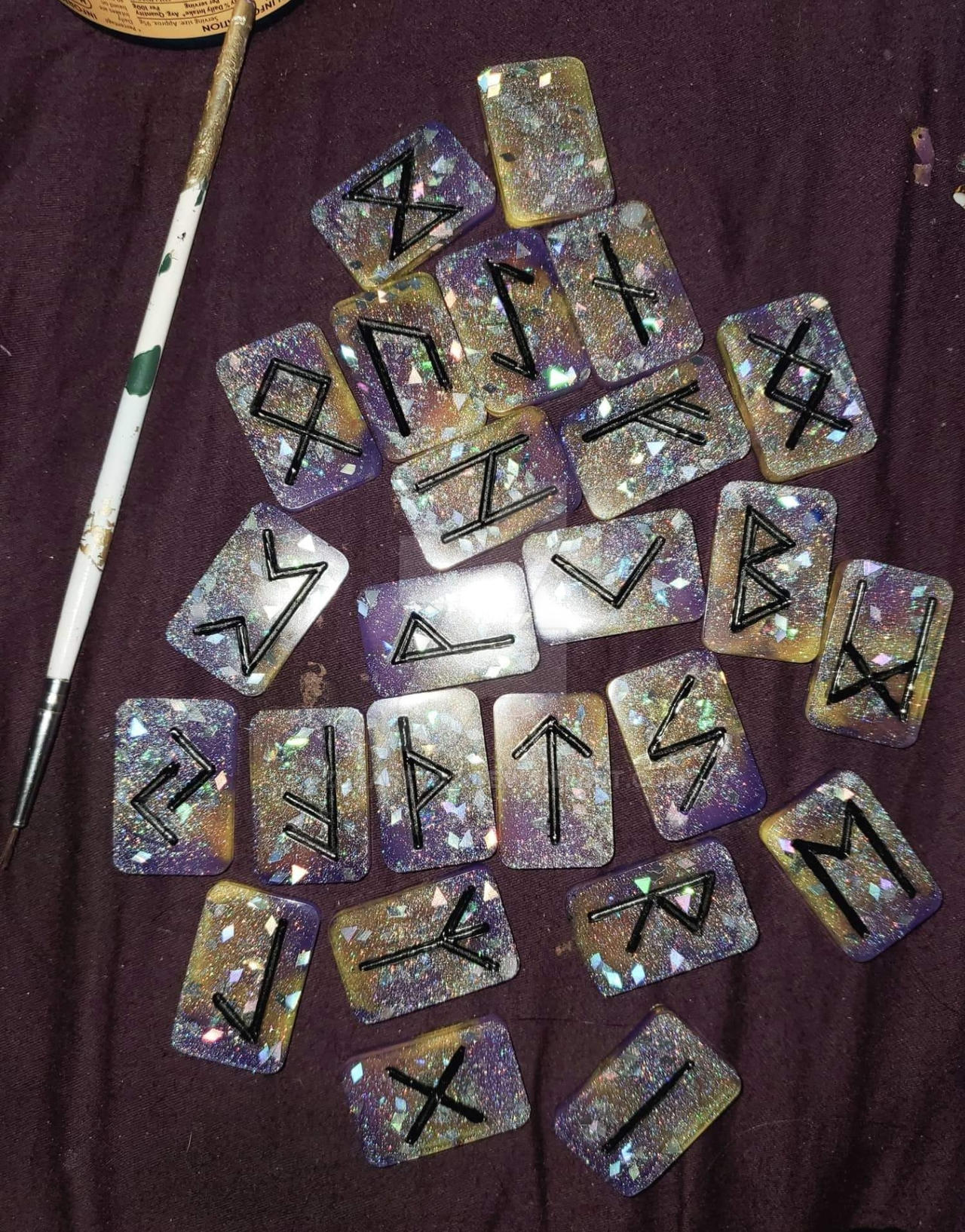 Resin Runes by AzCraftyAz on DeviantArt