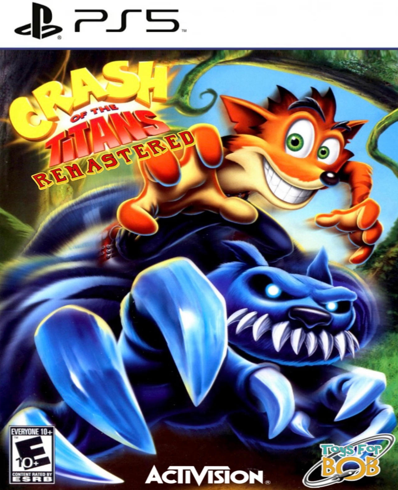 Crash of the Titans Remastered (PS5) by RazorClaw46 on DeviantArt