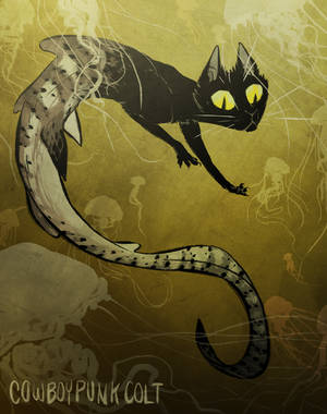 Bombay Tiger Shark Purrmaid by cowboypunk Bombay Tiger Shark Purrmaid by cowboypunk