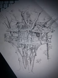 Rustic Treehouse