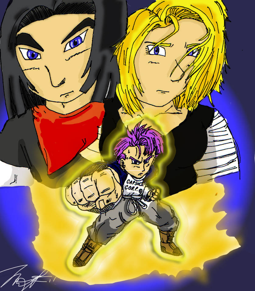 Trunks was born to fight by ZRandomAnimations on DeviantArt