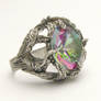 Green Mystic Topaz Vine Ring