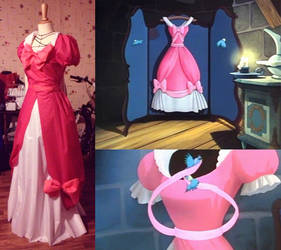 Cinderella pink dress
