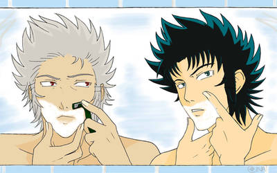 Shura and DM: shaving