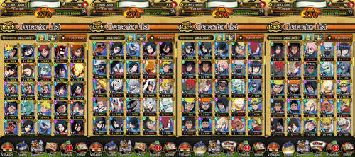 Selling  Naruto Blazing (GIobal) (Android) 188$