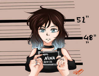 Arrested Nina(barbie meme)