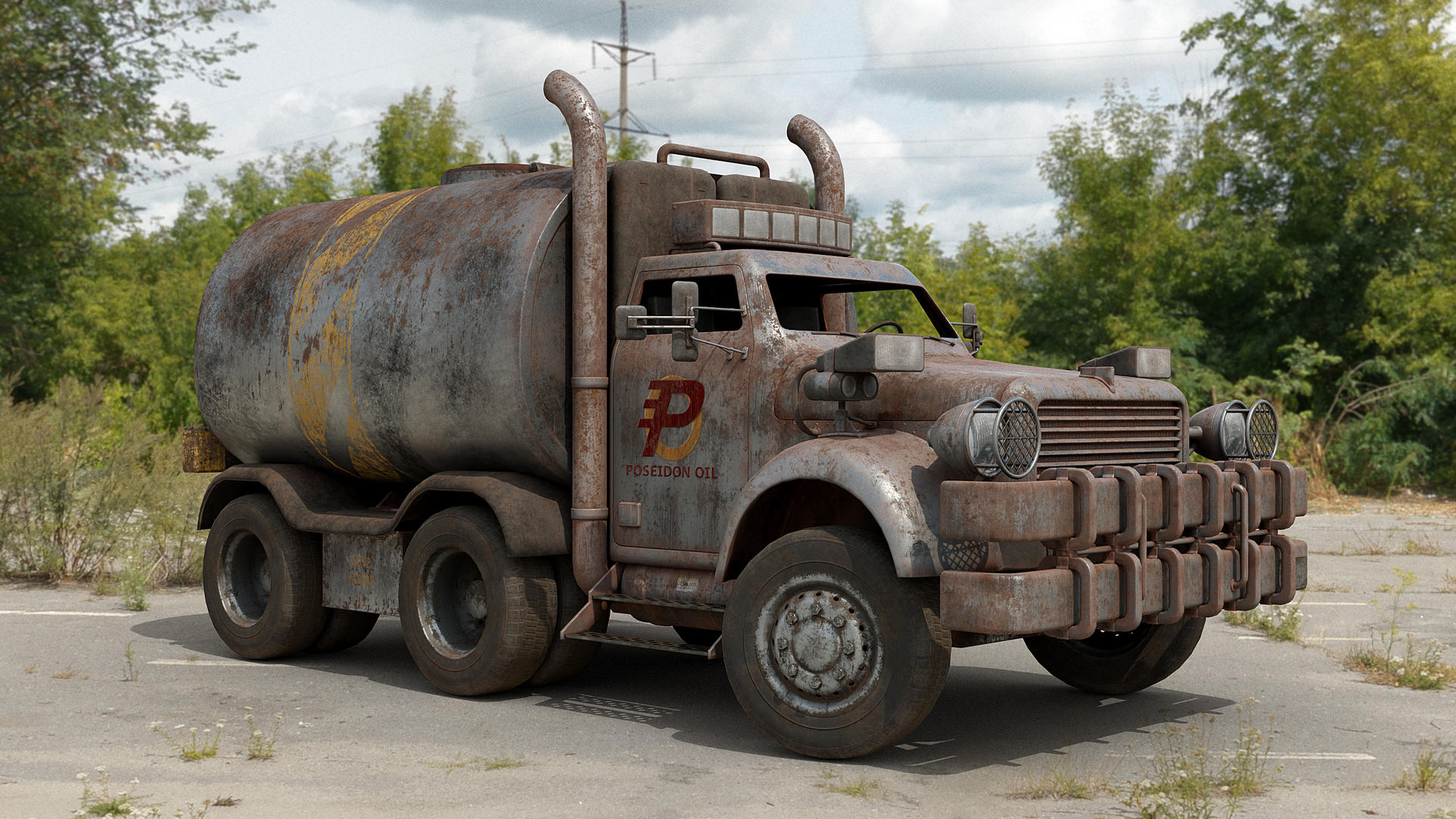 Fallout Tank Truck by 462Strider on DeviantArt