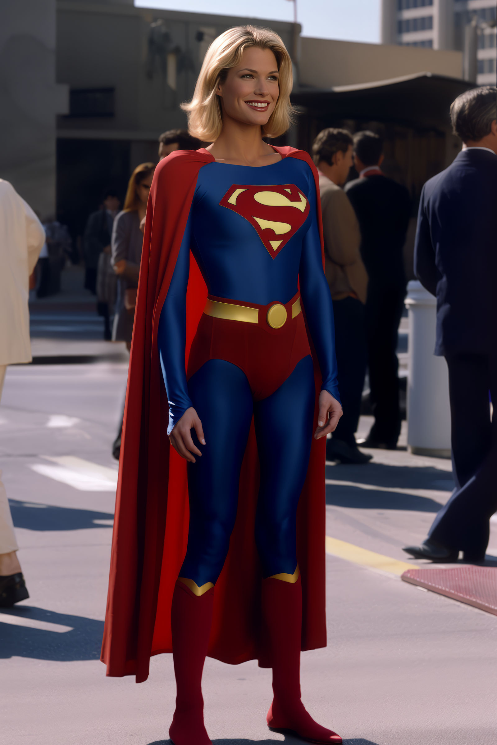 Superwoman stands ready #07 by Spulo on DeviantArt