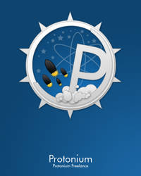 Protonium Logo, Space Age 21st