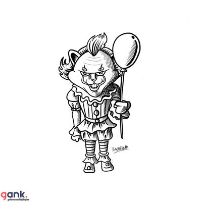 Ink-Phear 2022: Day 30 - Paddie As Pennywise