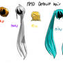 MMD default hair dowload