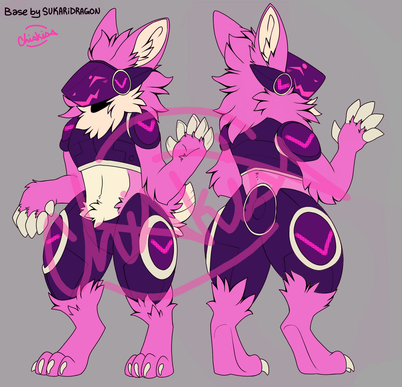 Protogensa VIOLETA - Protogen OTA (CLOSED) by Chiakisa on DeviantArt
