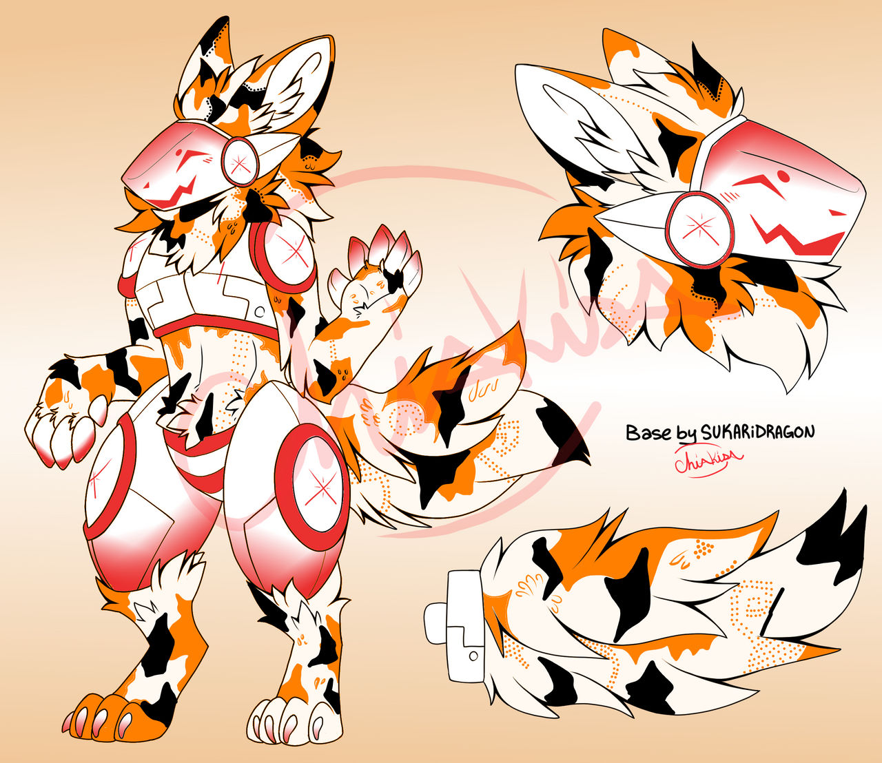 Protogensa Ginger Koi Protogen OTA (CLOSED) by Chiakisa on DeviantArt