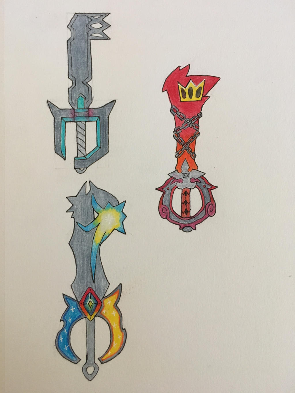 Keyblades Redesigns by blackburn789 on DeviantArt