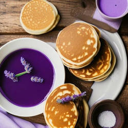 Lavender Pancakes