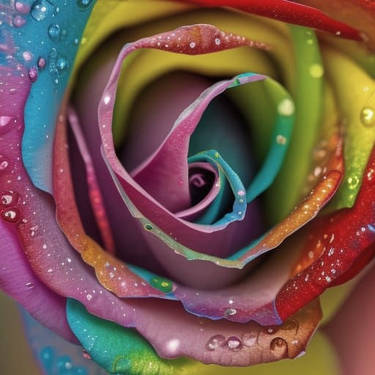 Explore the Best Rainbowrose Art