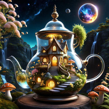 Alice in Wonderland Glass Teapot Ornament - Disney Parks -…