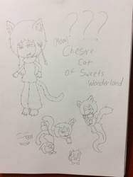 Sweets Wonderland: Chesire Cat design