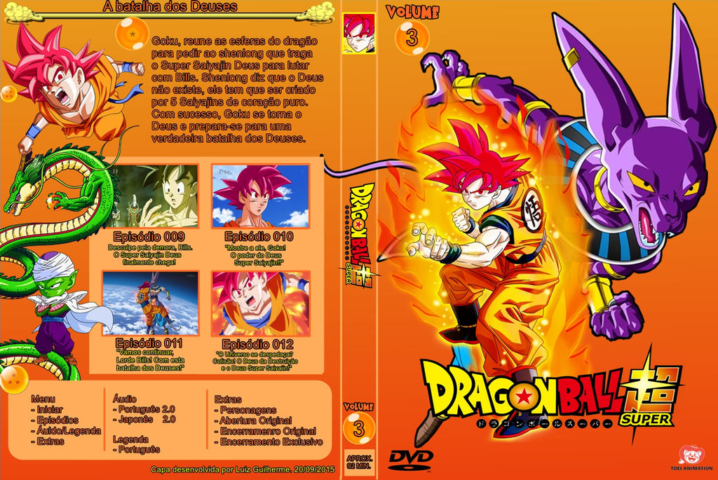 Dragon Ball Super - Série completa + Filmes em Dvd