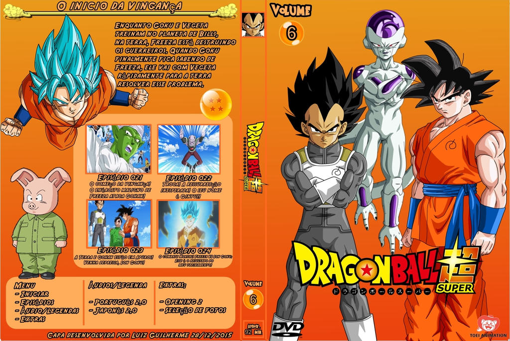 DVD 6 Dragon Ball Super by Luizguilherme668 on DeviantArt