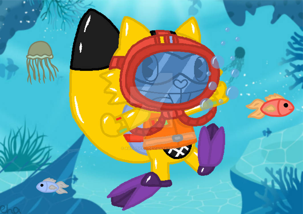 HTF REQUEST Scuba Diving! by AutisticEli on DeviantArt