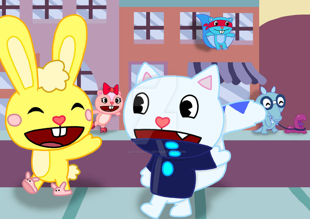 REQUEST HTF A Walk In The City Streets! by AutisticEli on DeviantArt