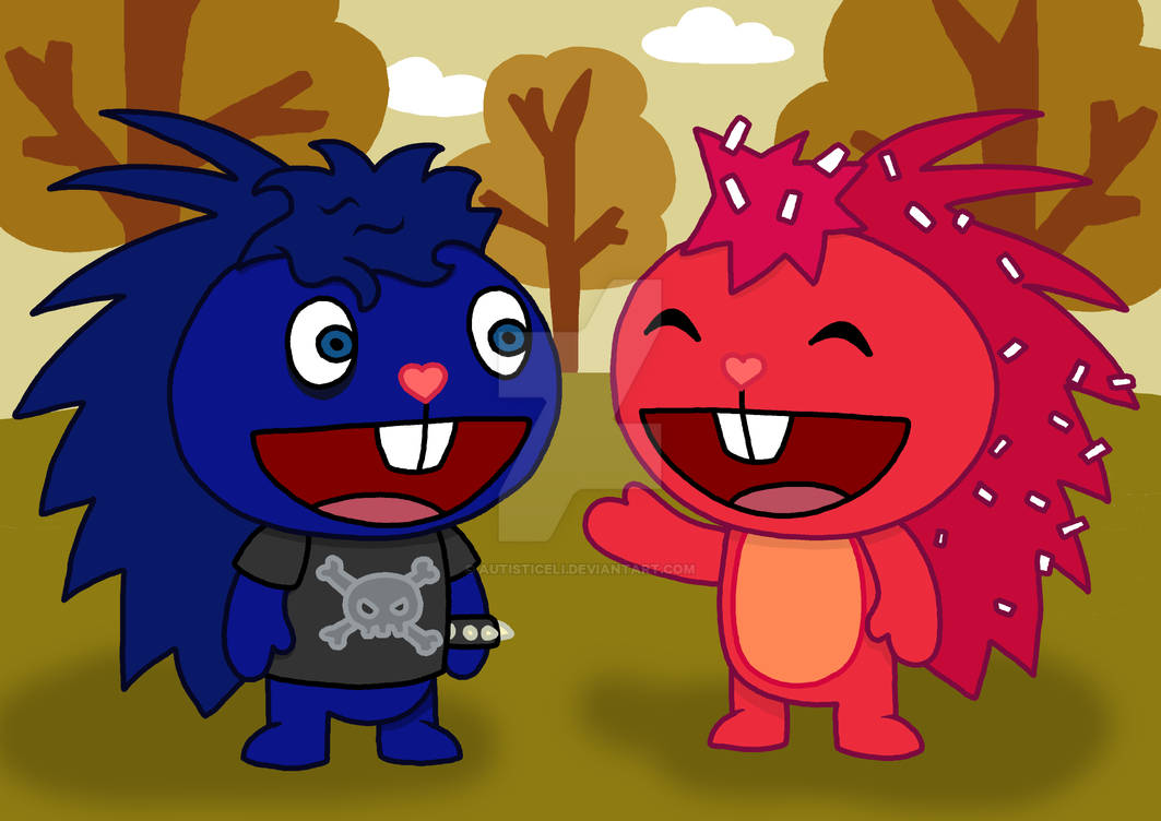 AT HTF Nice To Meet You, Flaky! by AutisticEli on DeviantArt