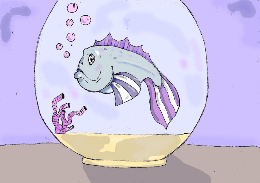 the sad fish by miriana89 on DeviantArt