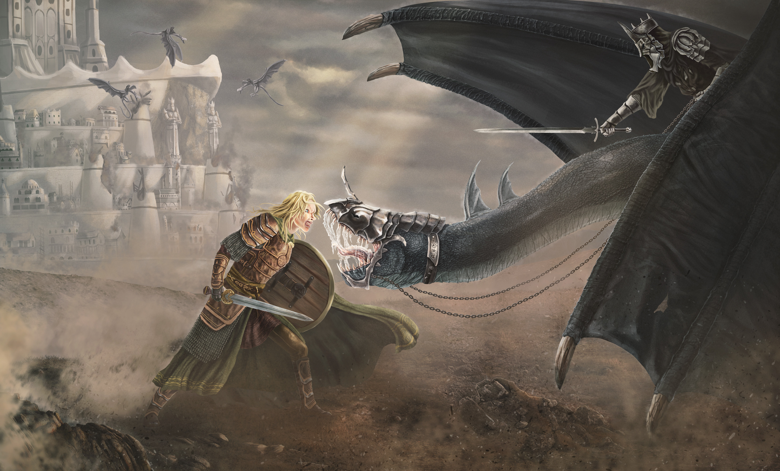 Lady Of The Shield Arm-cagdas Demiralp